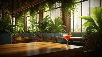 City Restaurants Are Going Tropical To Beat Heat