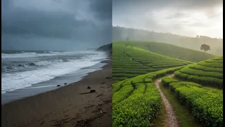 Why coastal tourism drops while inland eco-plantation travel rises during heavy monsoon weeks