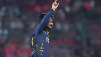 Rashid Khan claims his 3rd four-wicket haul in IPL: Stats