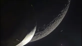 Elon Musk shares NASA Artemis II moon video showing Orion