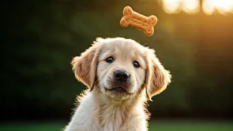 Pet Parents Film Pups Enjoying Grain Free Peanut Biscuits