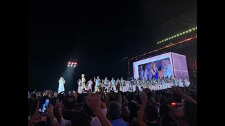 Shakira desafina com Maria Bethânia e público salva gafe musical