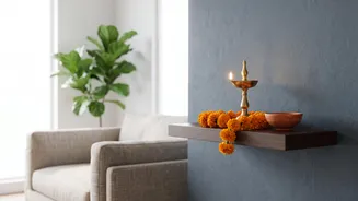 Uncluttered Navratri Decor Is Making Compact Puja Corners More Practical For Modern Homes
