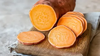 The Sweet Potato And Squash Comparison Includes Vitamins Minerals And Energy Density