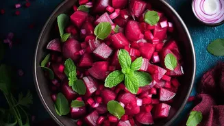 Simple Guide To Preparing Fresh Cucumber Beetroot And Roasted Chana Bowls Daily