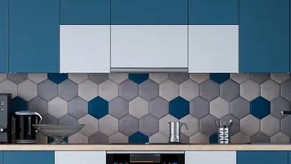 Refresh kitchens with colourful updates