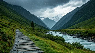 Western Disturbance Alert: Heavy Rains Blanket Himalayan Trekking Trails