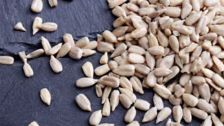 Upgrade your salad with toasted sunflower seeds