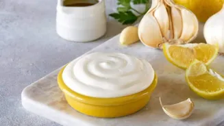 Your snack table needs this garlic-herbed spread