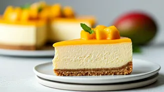 Effortless Summer Delight: The Ultimate No-Bake Mango Cheesecake