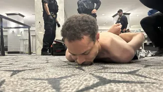 Trump releases photo of pinned shooter after dramatic dinner evacuation