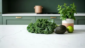 Green Kitchens Are Trending One Counter At A Time