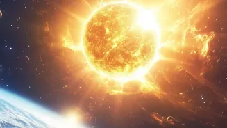Solar storms threaten satellite networks