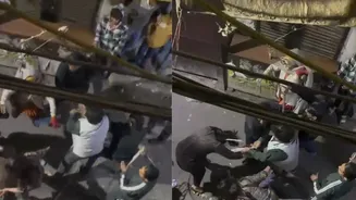 Delhi: 2 Groups Clash with Sticks After Pet Dog Bites Neighbour’s Domestic Help | Video
