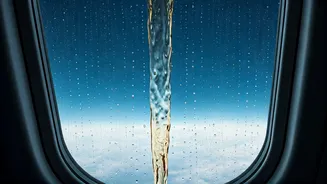 Pilot's Soda Shower on Jet Windshield: Clever Trick or Just a Hoax?