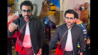 Suriya’s Arrival At Mumbai Airport Is Star Power On Full Display