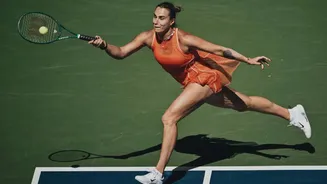 Aryna Sabalenka overcomes Linda Noskova, reaches sixth US Open semi-final