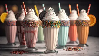 10 Irresistible Milkshake Recipes: Sweet & Simple!