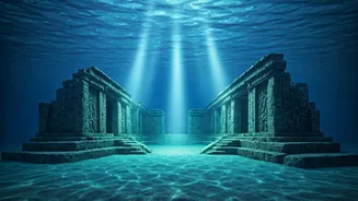 Advanced Sonar Maps Intricate Underwater Ruins In Mahabalipuram