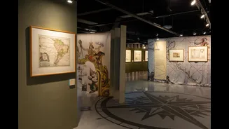 Farol Santander expõe mapas que contam histórias do Brasil