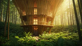 Ditch Luxury Hotels For Sustainable Bamboo Treehouses In Quiet Wayanad