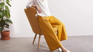 How to rock tweed culottes