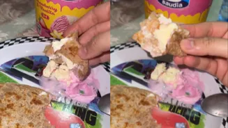 Roti And Ice Cream Combo Angers Foodies