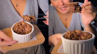 Cookie para uma pessoa só feito na aifryer ou no forno