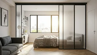 Why Sliding Room Dividers Are Ultimate Trend For Studio Apartments