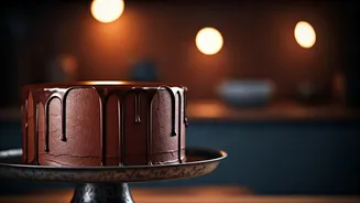 Why Retro Dark Chocolate Ganache Cakes Are Trending Hard