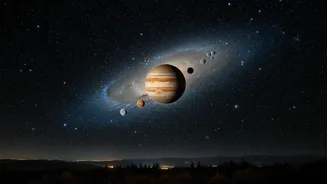 Why autumn stargazing offers dark early evenings ideal for observing Jupiter's moons and distant galaxies
