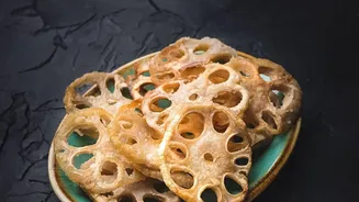 Regional lotus stem chips get healthy makeover as cafes adopt air frying techniques daily