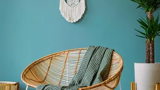 Oversized Textiles: Can Help Renters Add Personality Without Heavy Installation And Work As Tapestries, Throws And Floor coverings