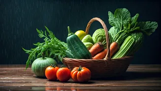 The Rainy Season's Best Veggies Revealed
