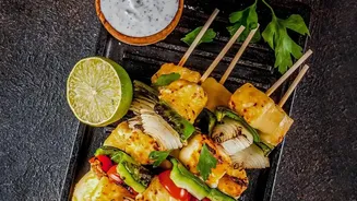 How To Cook Flavorful Low-Oil Air-Fried Paneer Tikka For Easy Evening Snack Cravings