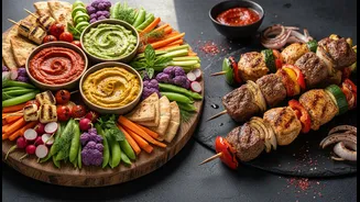 A Better Indian Context for World Kebab Day Vegetarian Snack Boards and Smoky Regional Kebabs