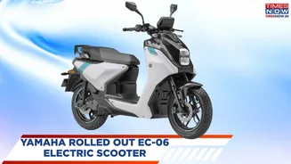 Yamaha EC-06 Electric Scooter Rolled Out In Karnataka - Here Are The Details With Features