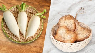 Jicama v/s daikon: Which is more nutritious?