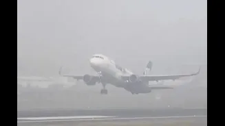 Dense Fog, Low Visibility Hits Flight Ops; IndiGo, Air India, SpiceJet Warn Of Delays, Cancellations