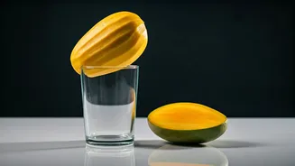 Peel Ripe Mangoes Instantly Using A Single Glass Hack