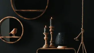 Give your space a retro look with these decor items