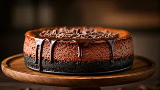 Chocolate Cheesecake Dreams Start Right Here