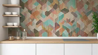 Transform Your Kitchen with Stylish and Modern Wallpaper Designs