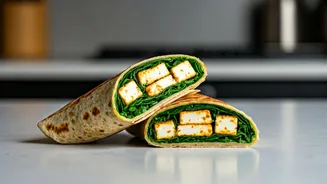 The 10-Minute Paneer Spinach Wrap Every Corporate Worker Needs