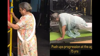 'Dayum Dadi!': 75-Year-Old Amrit Kaur’s 12-Week Push-Up Transformation Is Giving Us A Reality Check