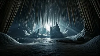 Rain Turns Caves Into Nature's Masterpieces