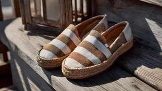 Fleece-lined espadrilles: A winter footwear essential
