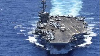 US deploys 3rd carrier with 10,000 more troops to Mideast