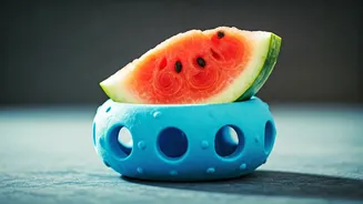 Beat Humid Afternoons Using Frozen Watermelon Filled Rubber Toys
