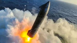 SpaceX shares video of Starship's 1st-ever splashdown during flight 13